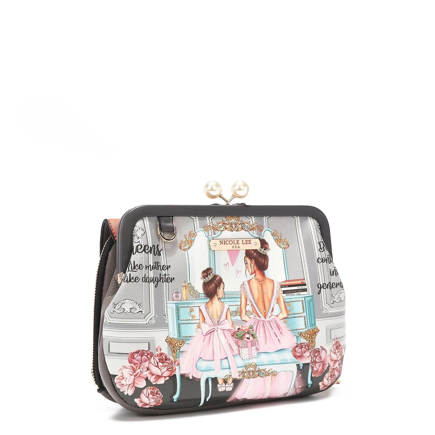 KISS LOCK MESSENGER CROSSBODY