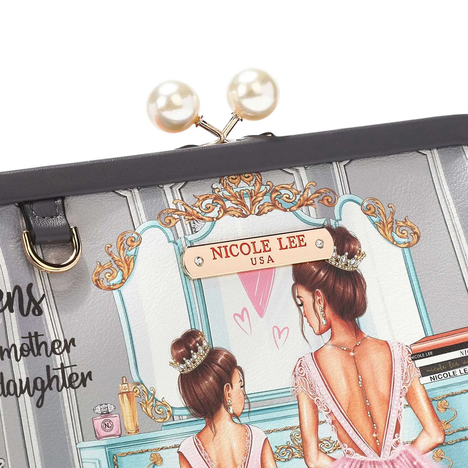 KISS LOCK MESSENGER CROSSBODY