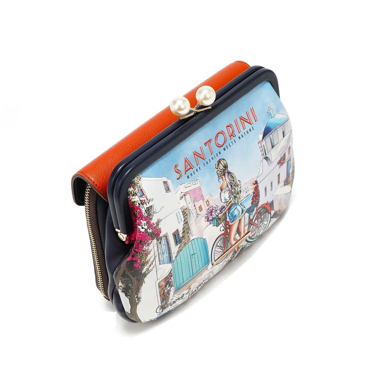 KISS LOCK MESSENGER CROSSBODY