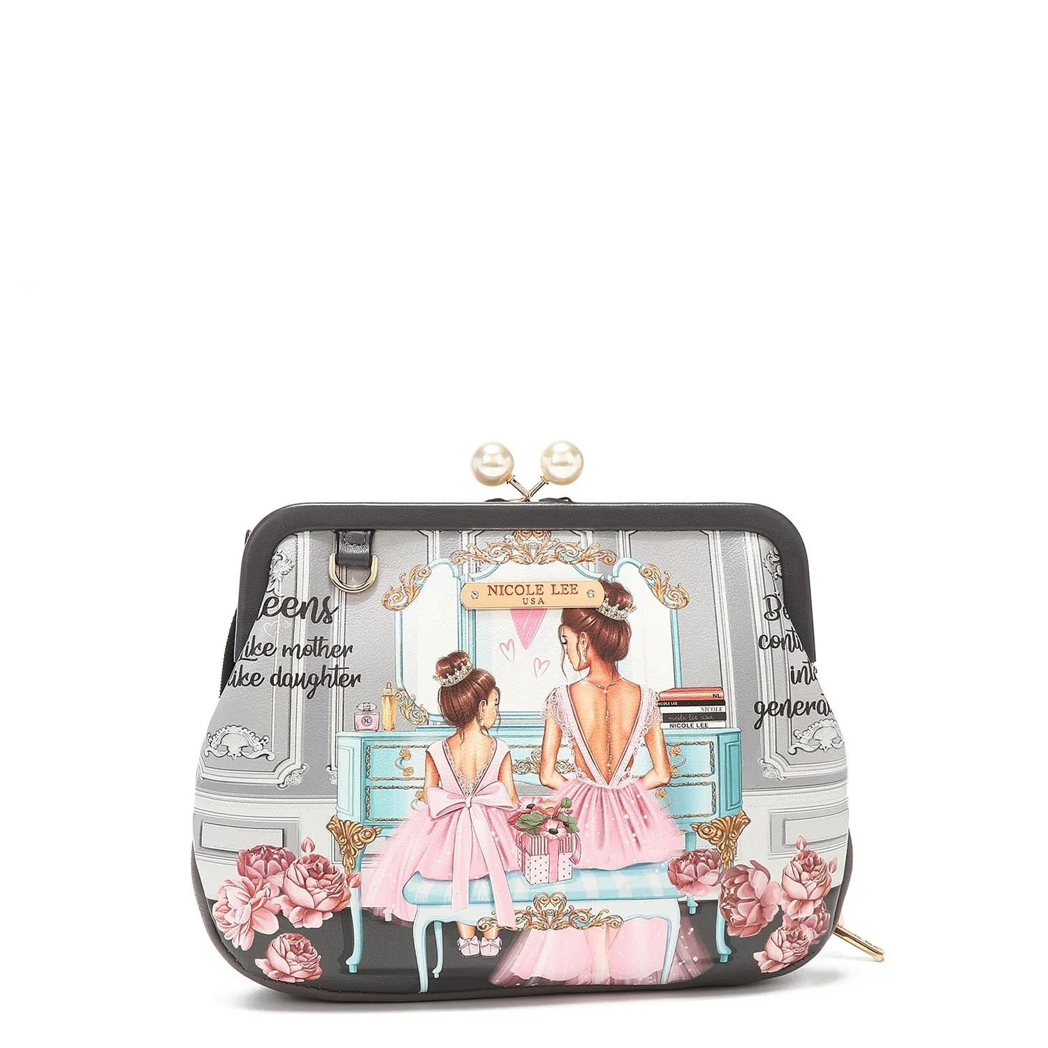 KISS LOCK MESSENGER CROSSBODY