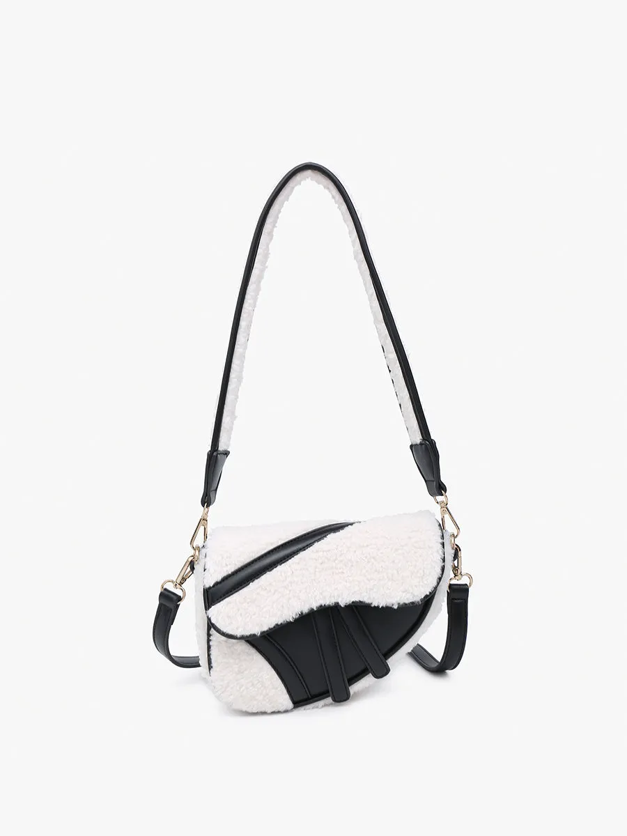 Kori Vegan Sherpa Crossbody