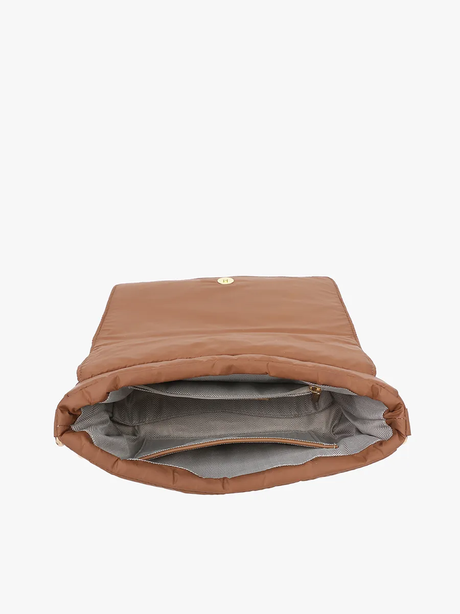 Lala Vegan Quilted Chain Crossbody