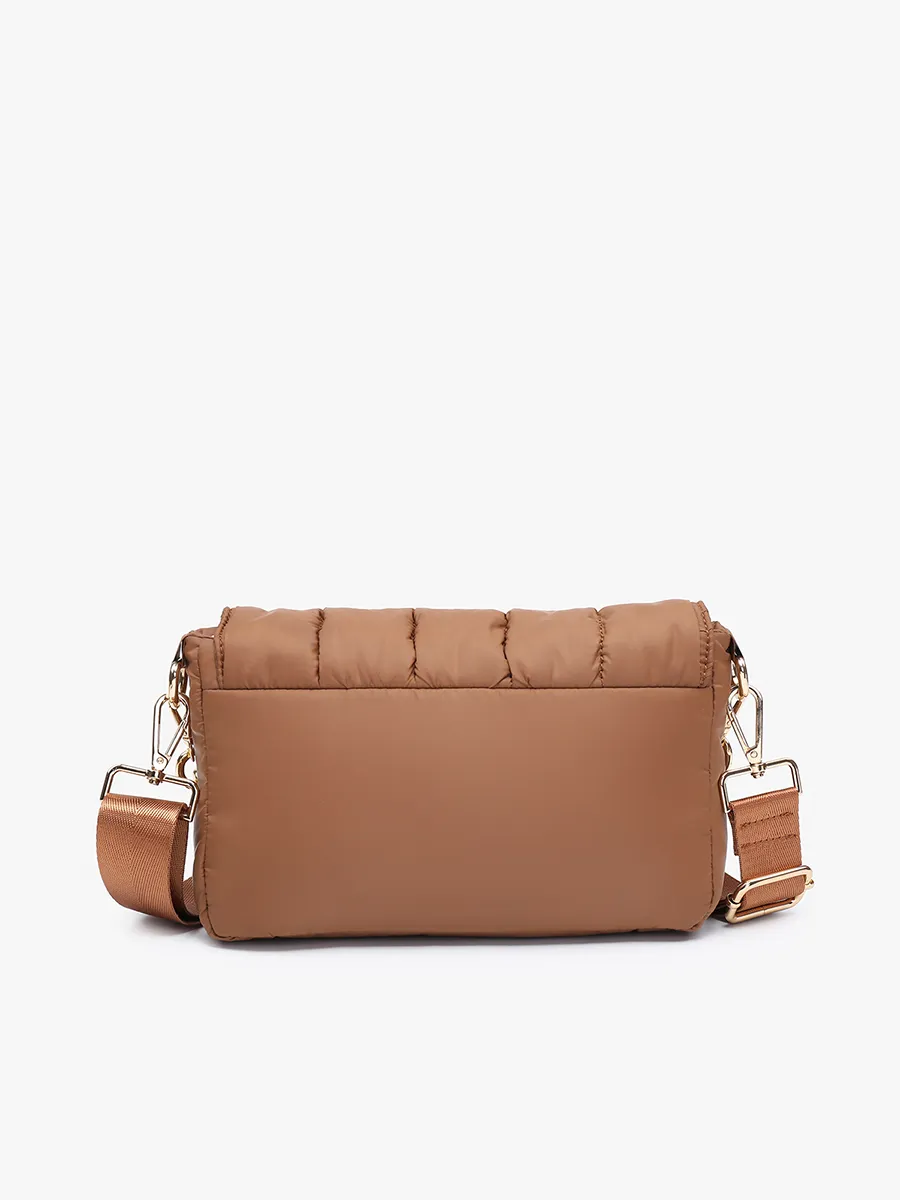 Lala Vegan Quilted Chain Crossbody