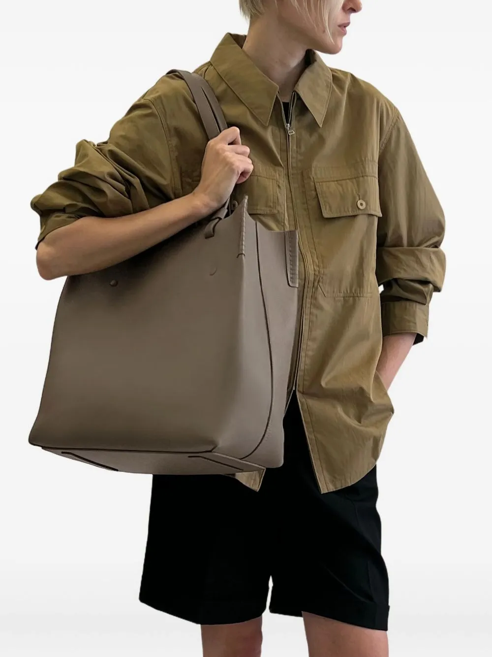 Large T Tote Bag