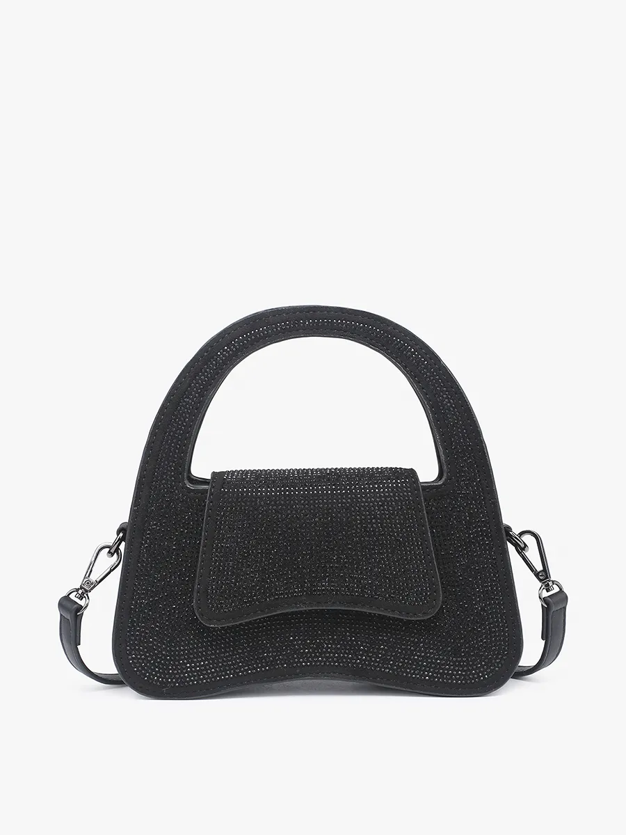Leah Vegan Rhinestone Bag