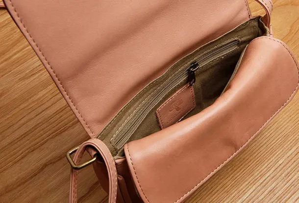 Leather Cute Womens Small Shoulder Bag Purse Crossbody Bag for Women