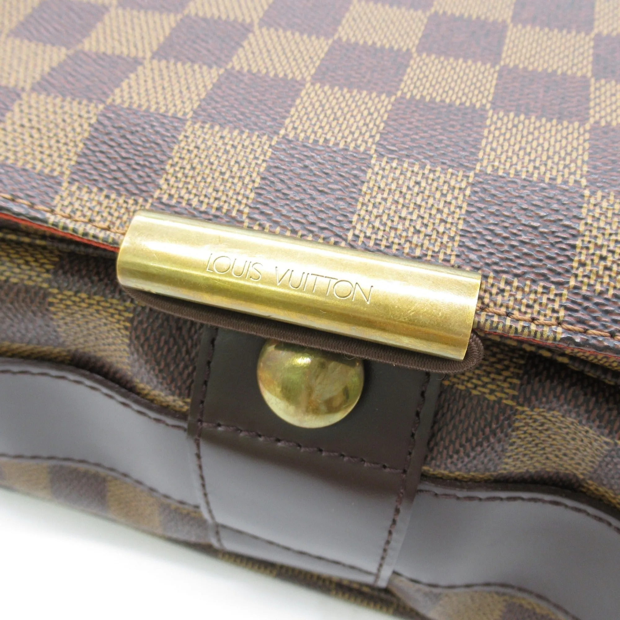 LOUIS VUITTON Bastille Shoulder Bag Brown Damier PVC coated canvas N45258
