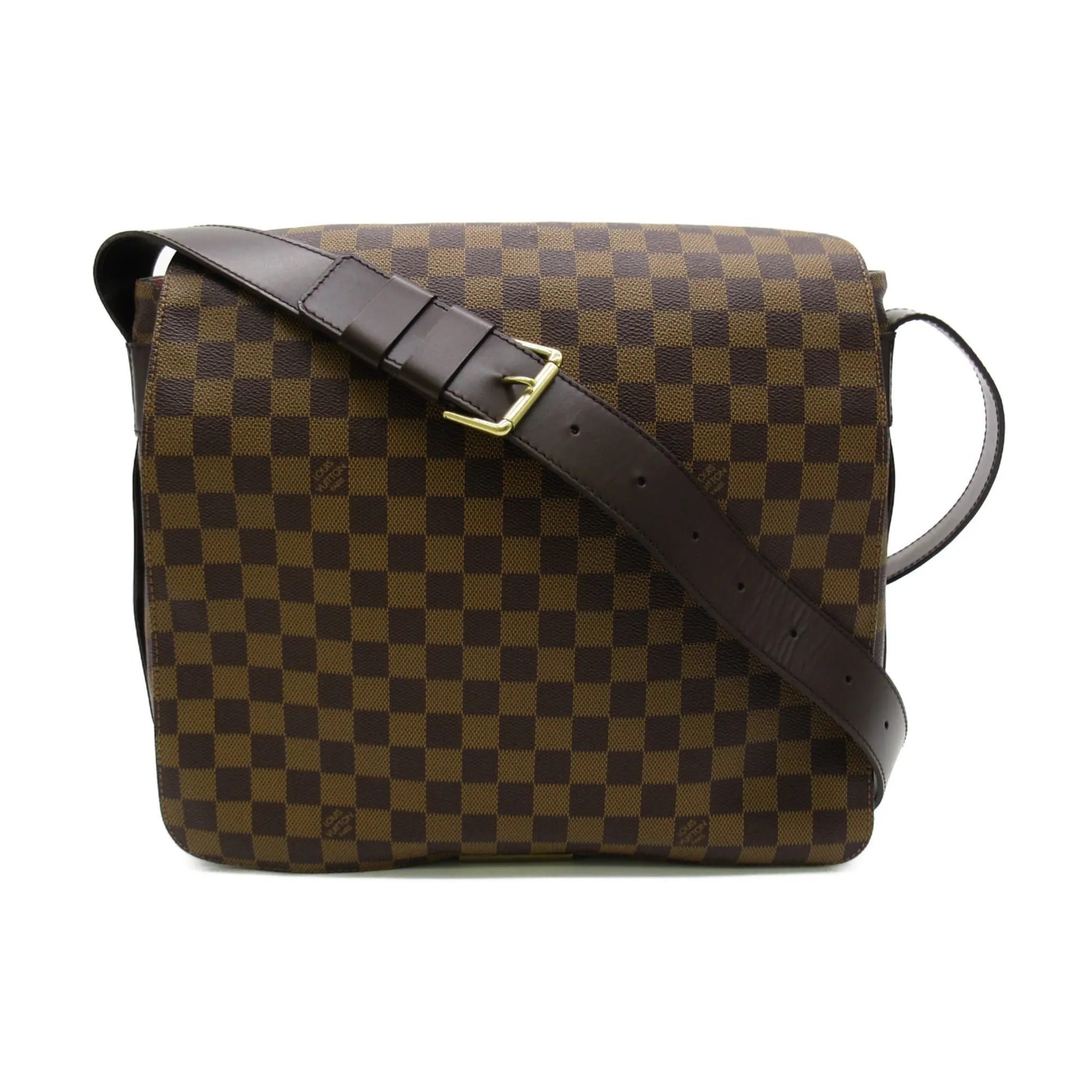 LOUIS VUITTON Bastille Shoulder Bag Brown Damier PVC coated canvas N45258