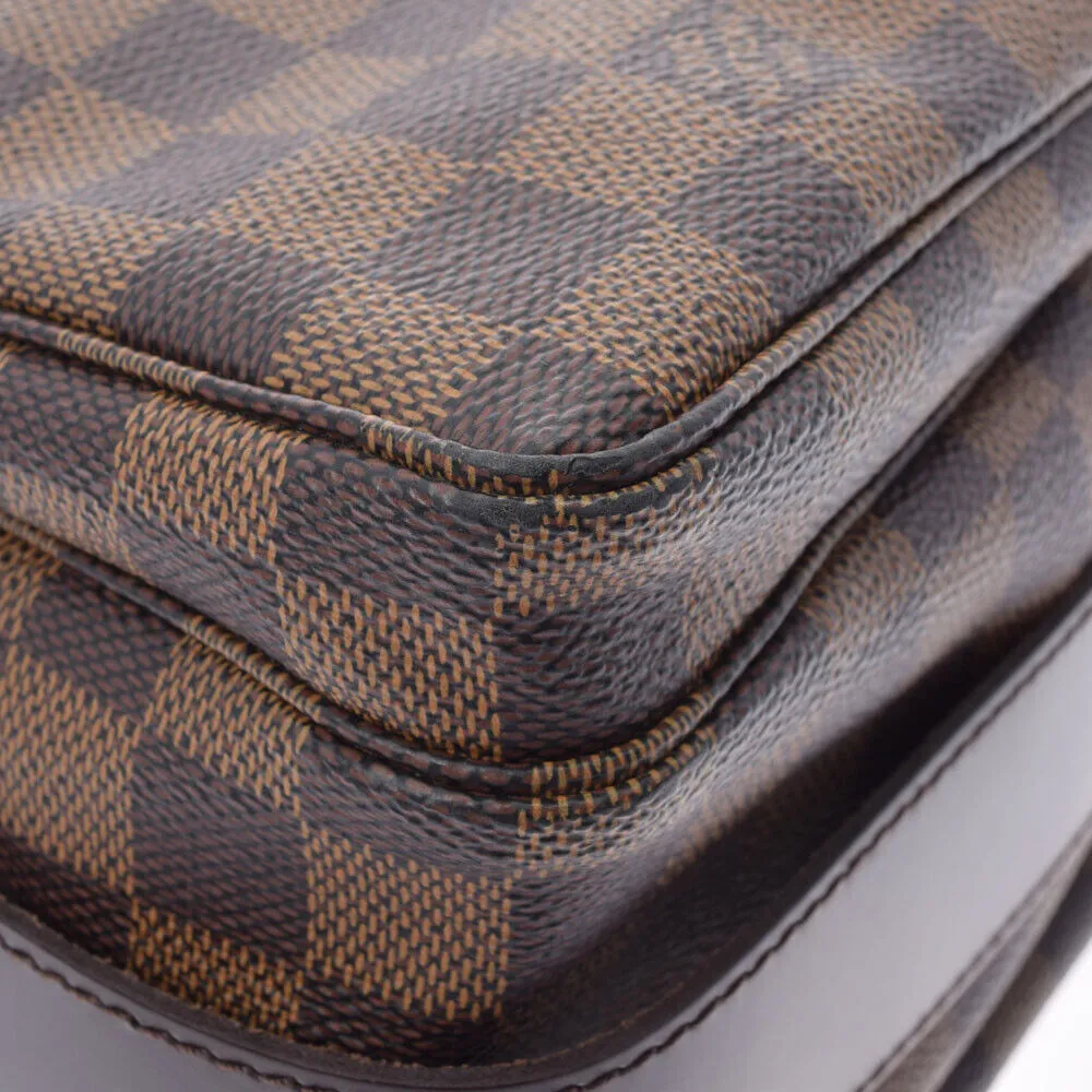 Louis Vuitton Brown Canvas Naviglio shoulder bag