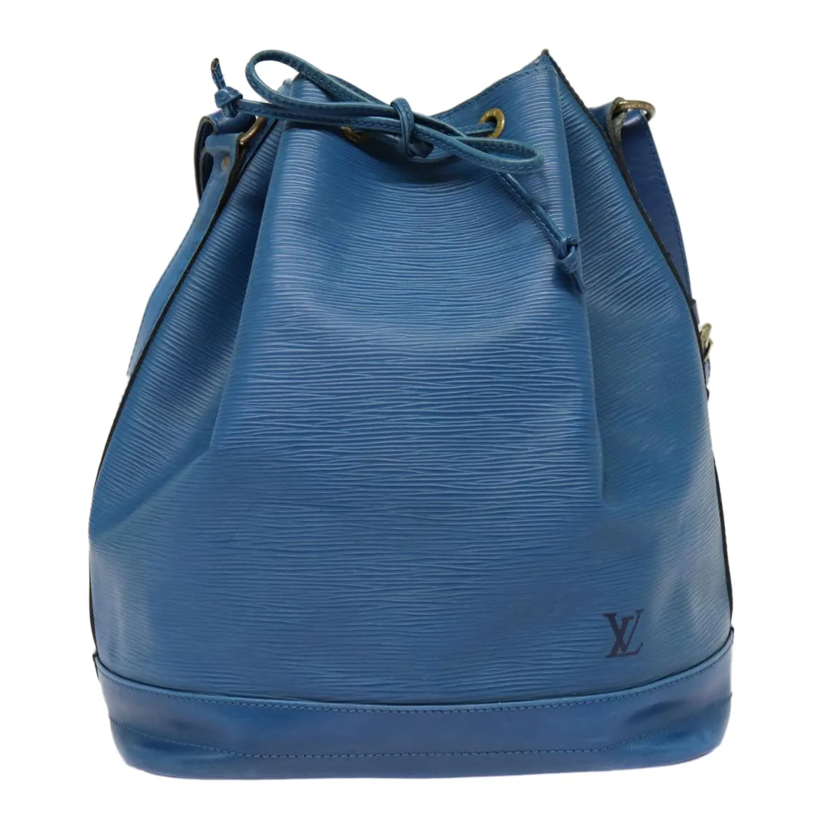 LOUIS VUITTON Epi Noe Shoulder Bag Toledo Blue M44005 LV Auth 87510