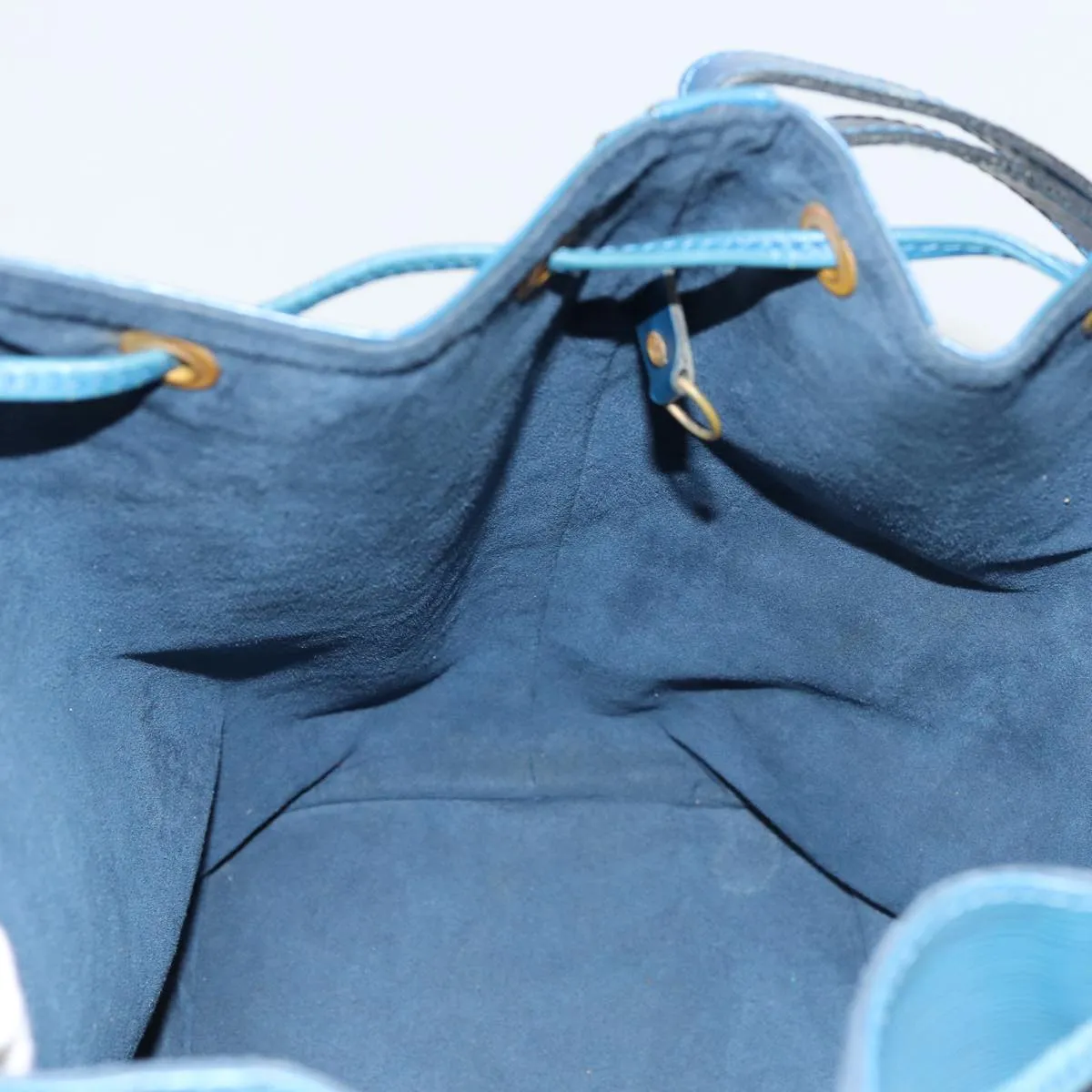 LOUIS VUITTON Epi Noe Shoulder Bag Toledo Blue M44005 LV Auth 87510
