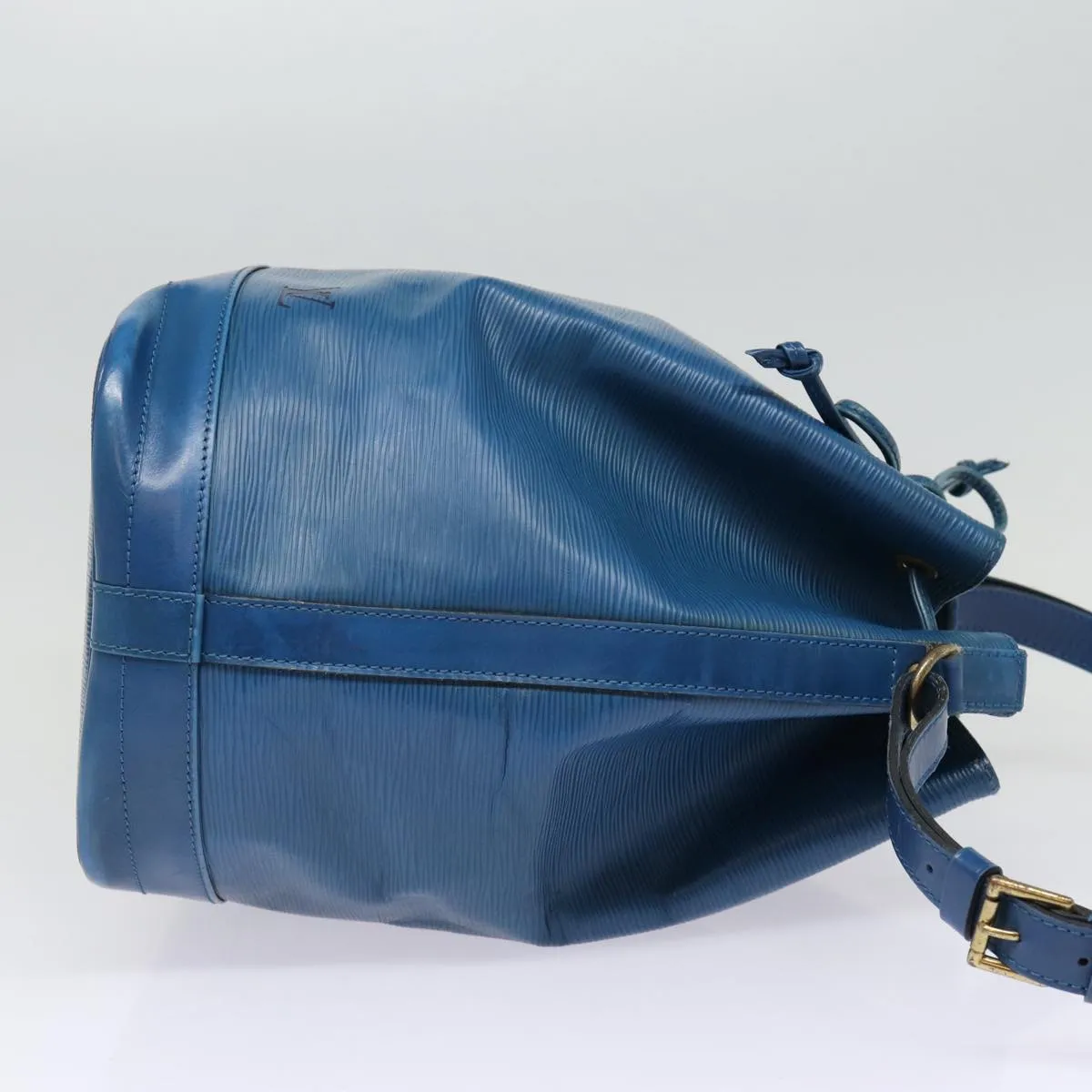LOUIS VUITTON Epi Noe Shoulder Bag Toledo Blue M44005 LV Auth 87510