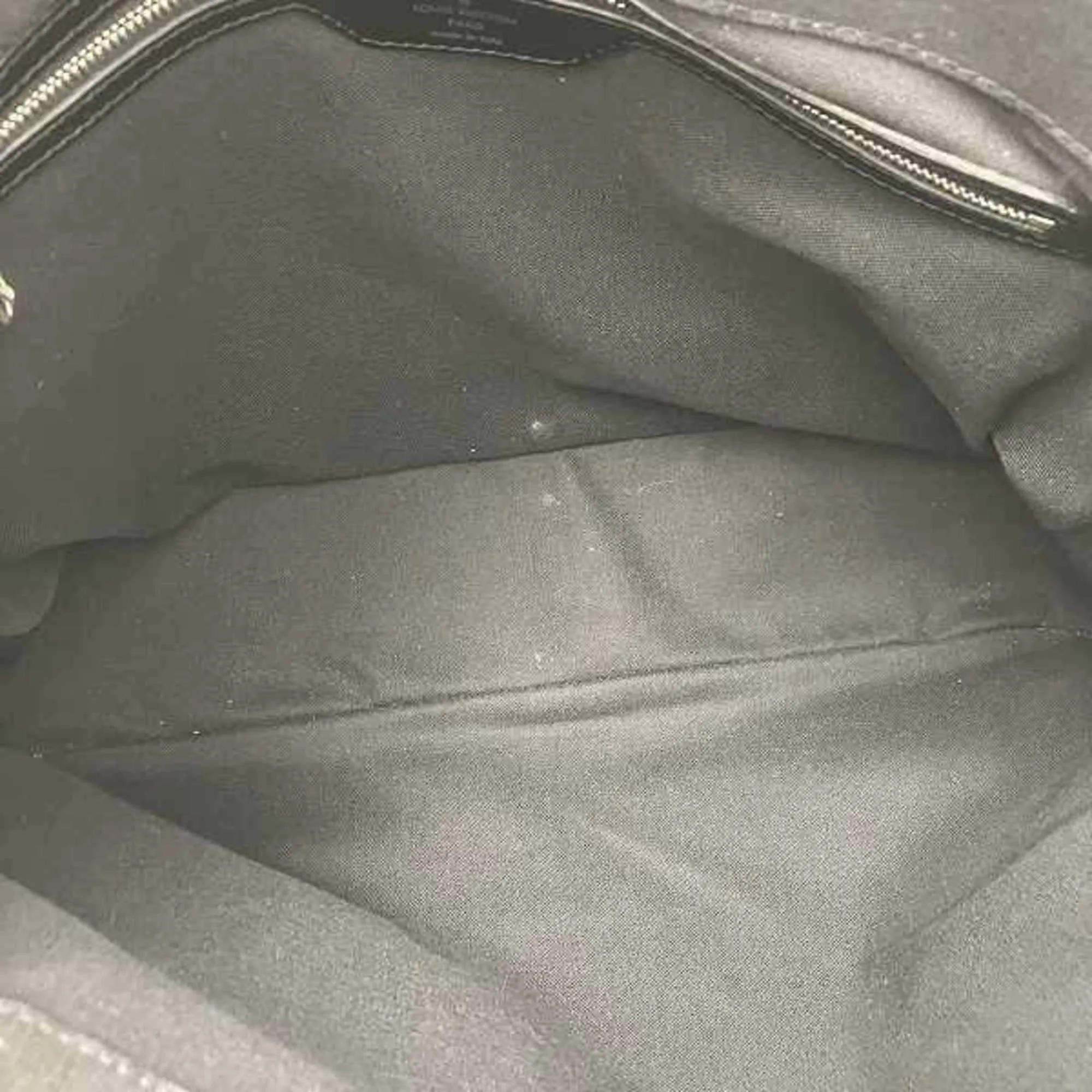Louis Vuitton  Leather Nylon Shoulder Bag