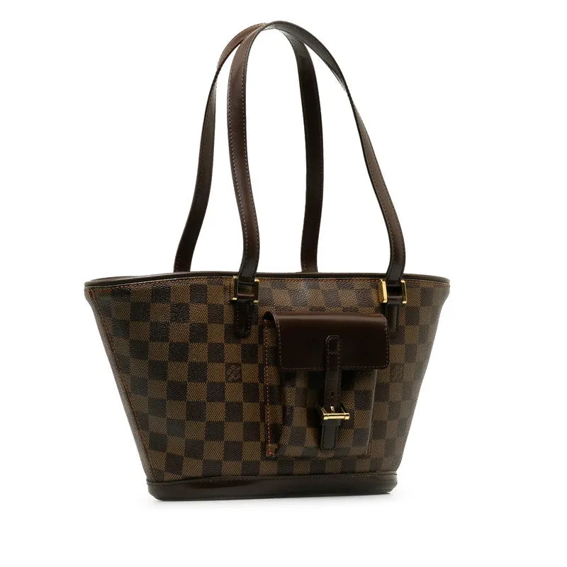 Louis Vuitton Louis Vuitton Dami??re N51121 Shoulder Bag PVC/Leather Brown