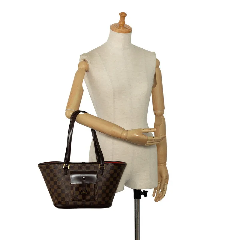 Louis Vuitton Louis Vuitton Dami??re N51121 Shoulder Bag PVC/Leather Brown
