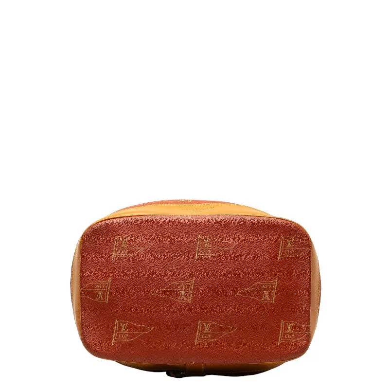 LOUIS VUITTON Louis Vuitton Whitman Cup M80026 Shoulder Bag PVC/Laser Abogany Orange [Middle] Ladies  []