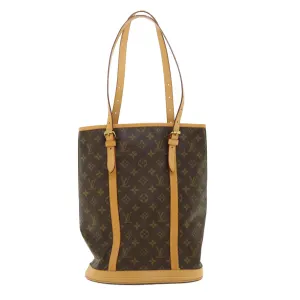 LOUIS VUITTON Monogram Bucket GM Shoulder Bag M42236 LV Auth ro517
