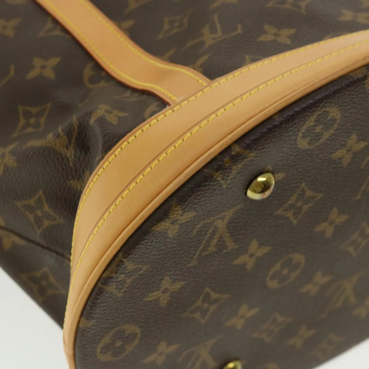 LOUIS VUITTON Monogram Bucket GM Shoulder Bag M42236 LV Auth ro517