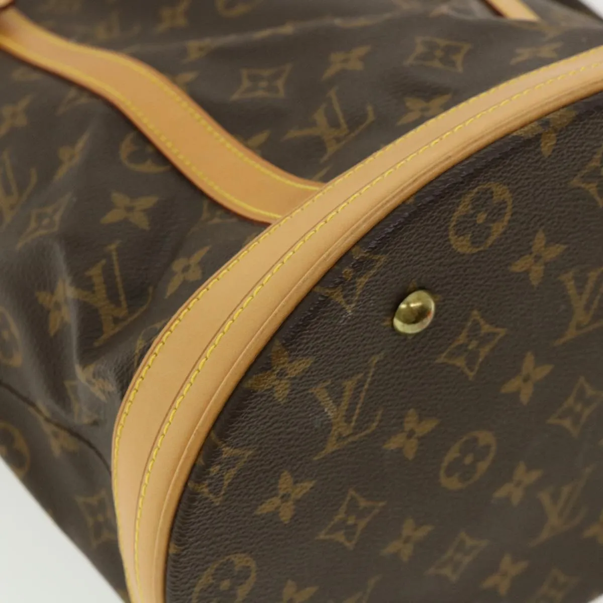 LOUIS VUITTON Monogram Bucket GM Shoulder Bag M42236 LV Auth ro517