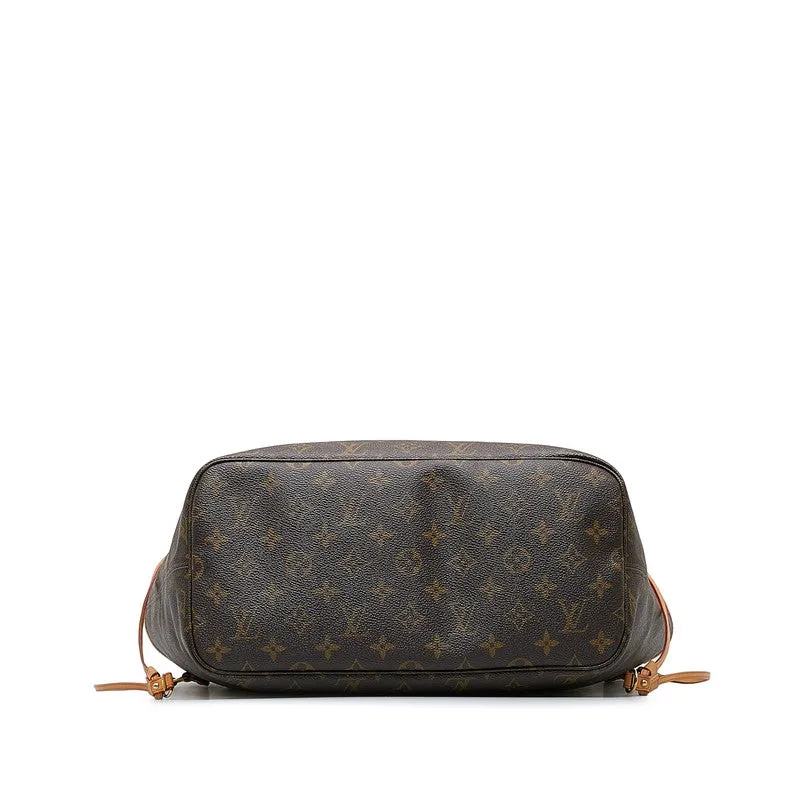 Louis Vuitton Monogram Neverfull MM Shoulder Bag Tote Bag M40156
