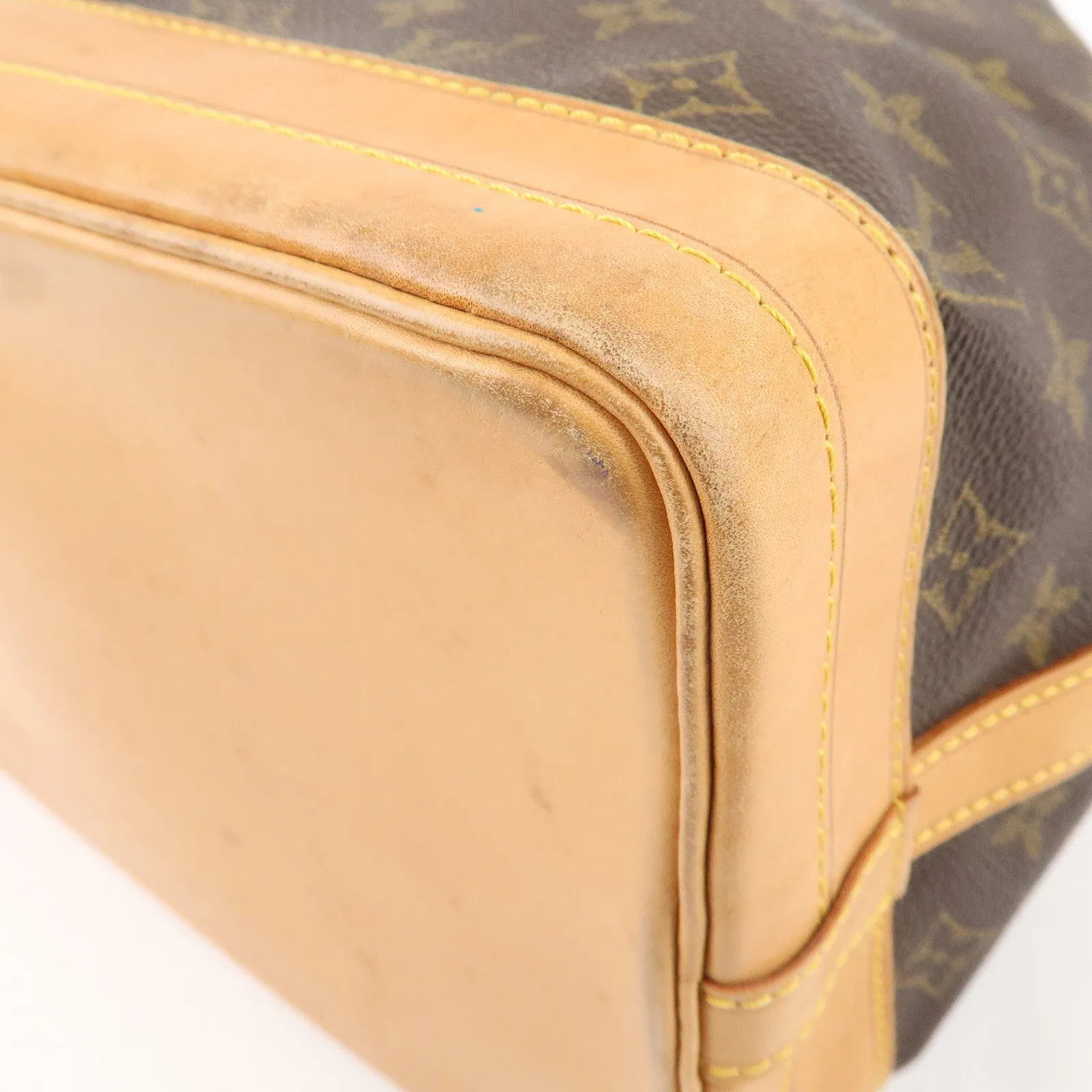 Louis Vuitton Monogram Noe Shoulder Bag Hand Bag Brown M42224