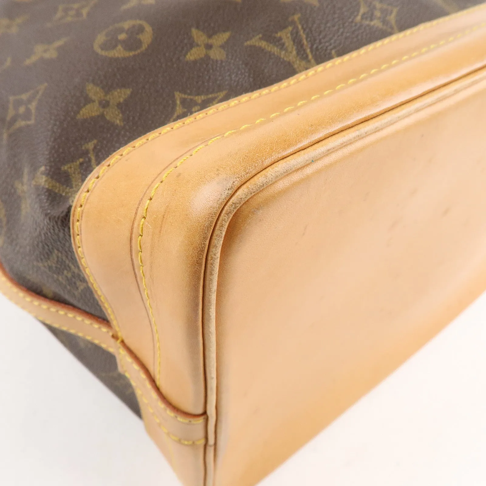 Louis Vuitton Monogram Noe Shoulder Bag Hand Bag Brown M42224