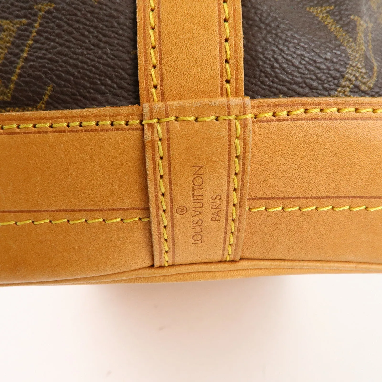 Louis Vuitton Monogram Noe Shoulder Bag Hand Bag Brown M42224