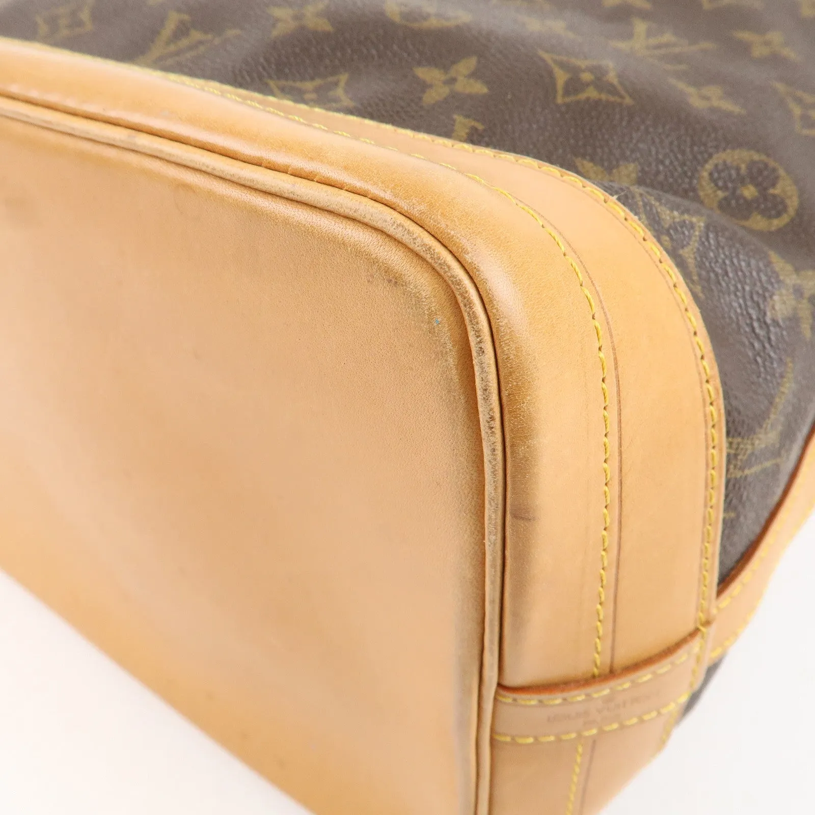 Louis Vuitton Monogram Noe Shoulder Bag Hand Bag Brown M42224