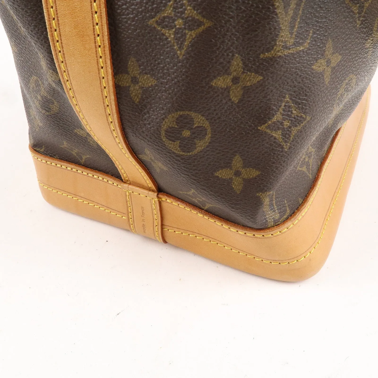 Louis Vuitton Monogram Noe Shoulder Bag Hand Bag Brown M42224