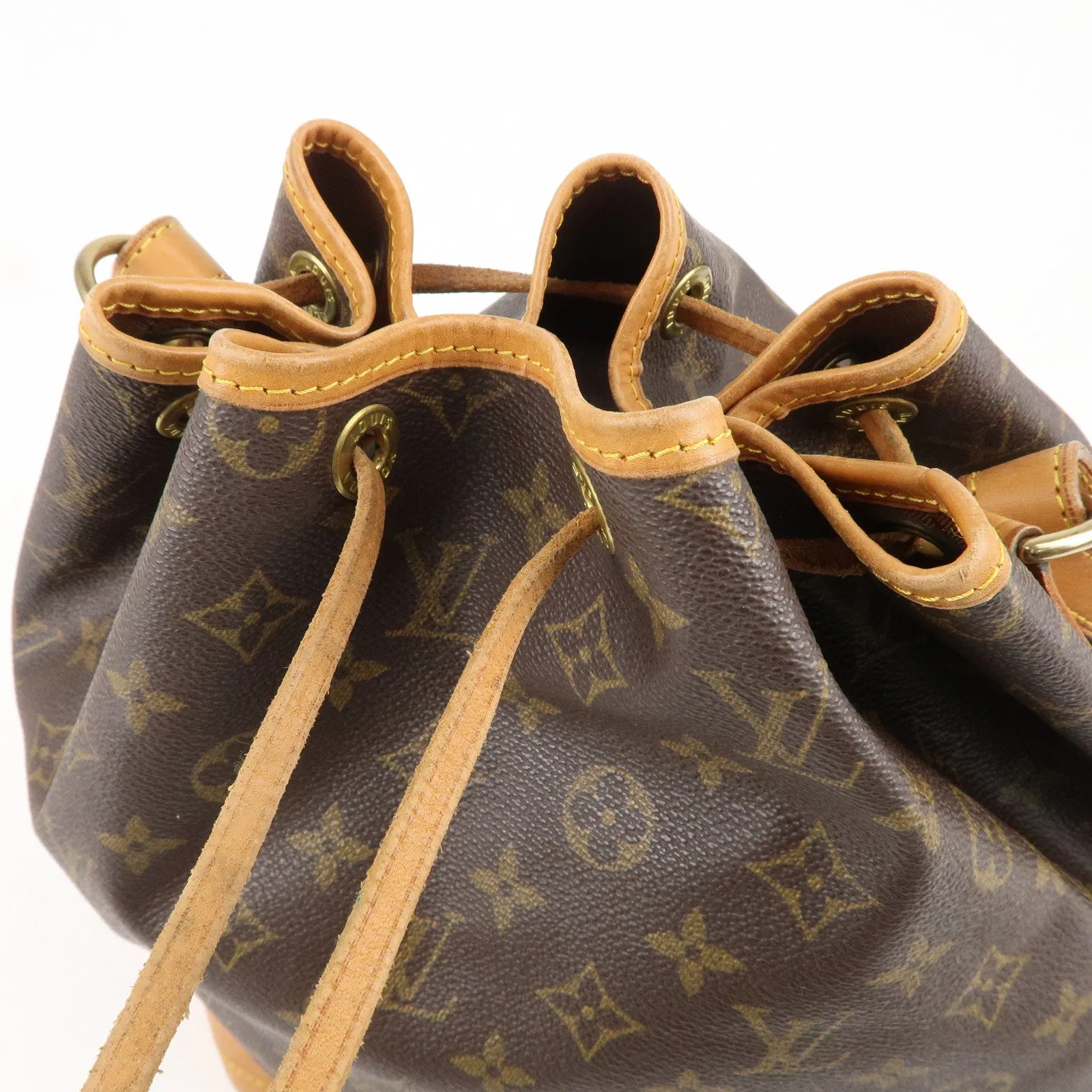 Louis Vuitton Monogram Noe Shoulder Bag Hand Bag Brown M42224