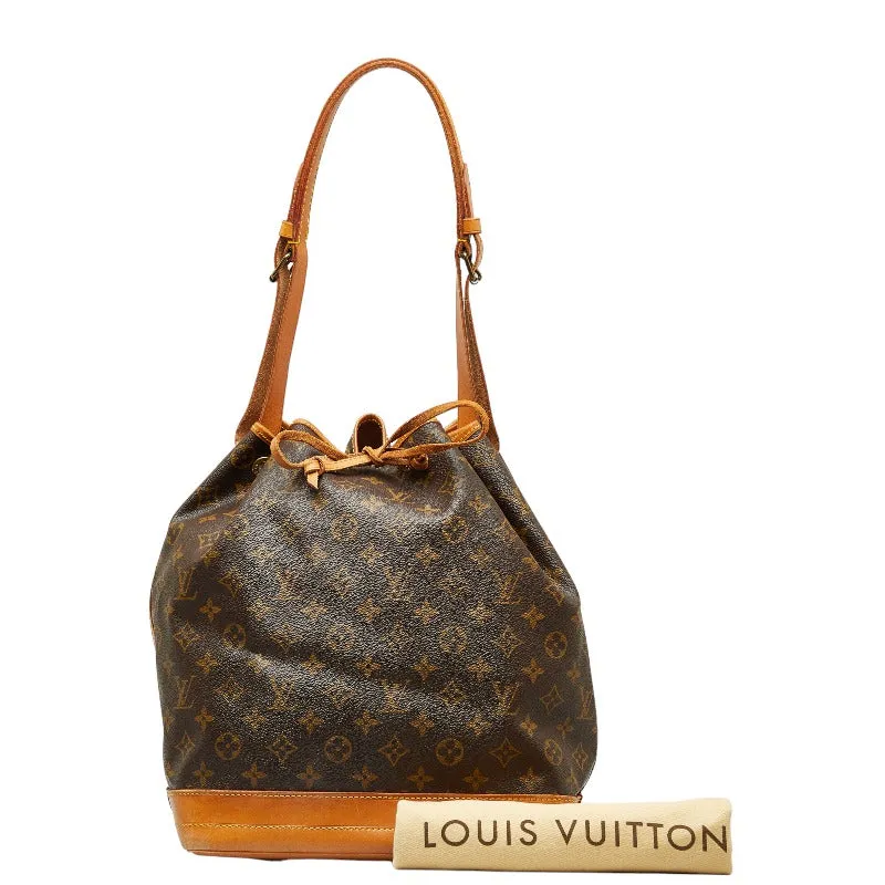 Louis Vuitton Monogram Noe Shoulder Bag M42224 Brown