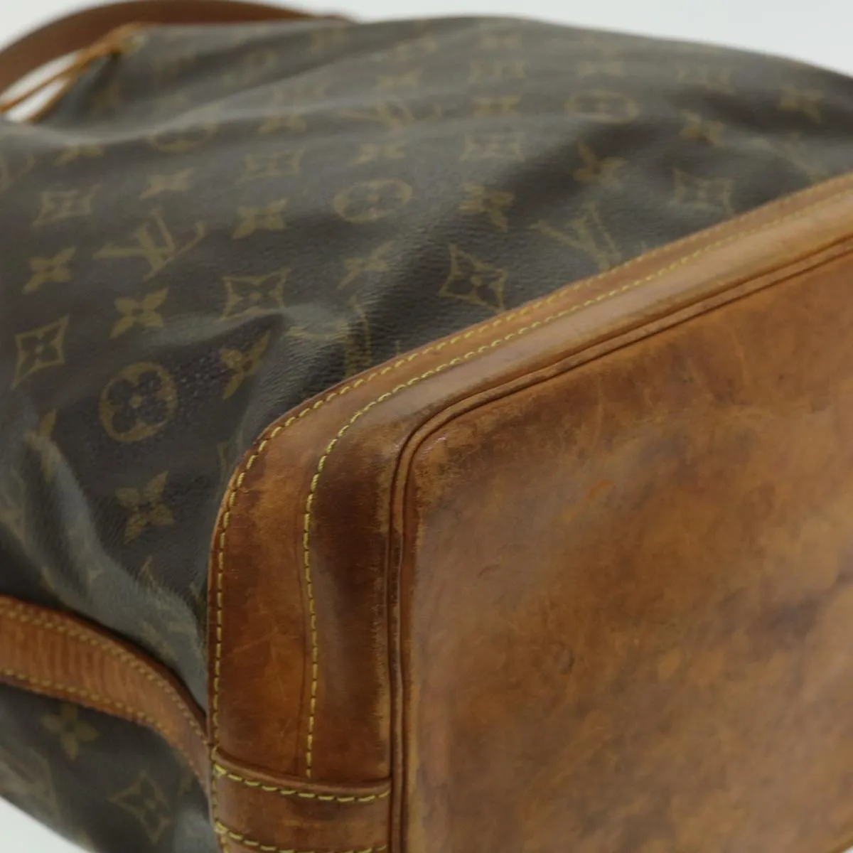 LOUIS VUITTON Monogram Noe Shoulder Bag M42224 LV Auth 30874