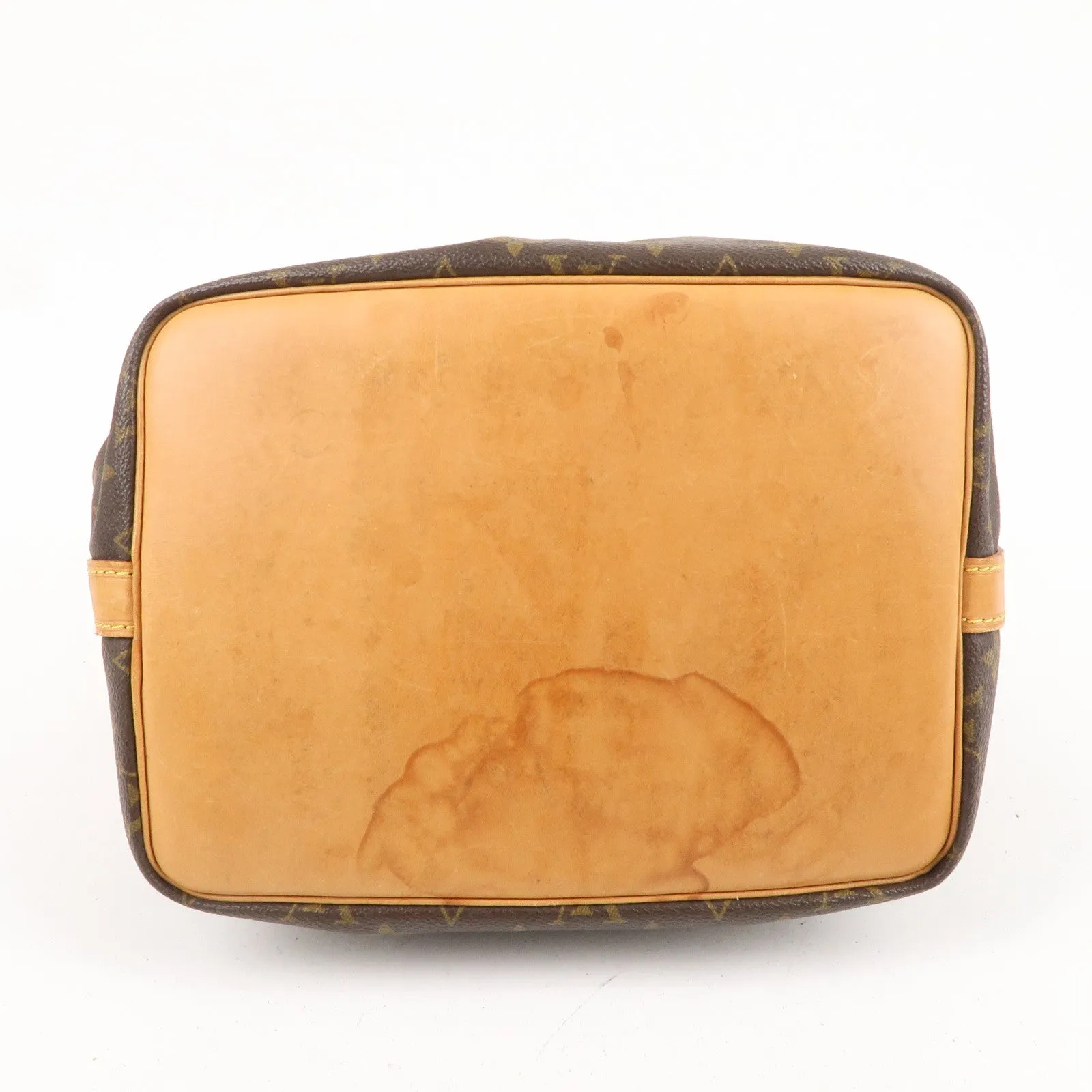 Louis Vuitton Monogram Petit Noe Shoulder Bag Brown M42226