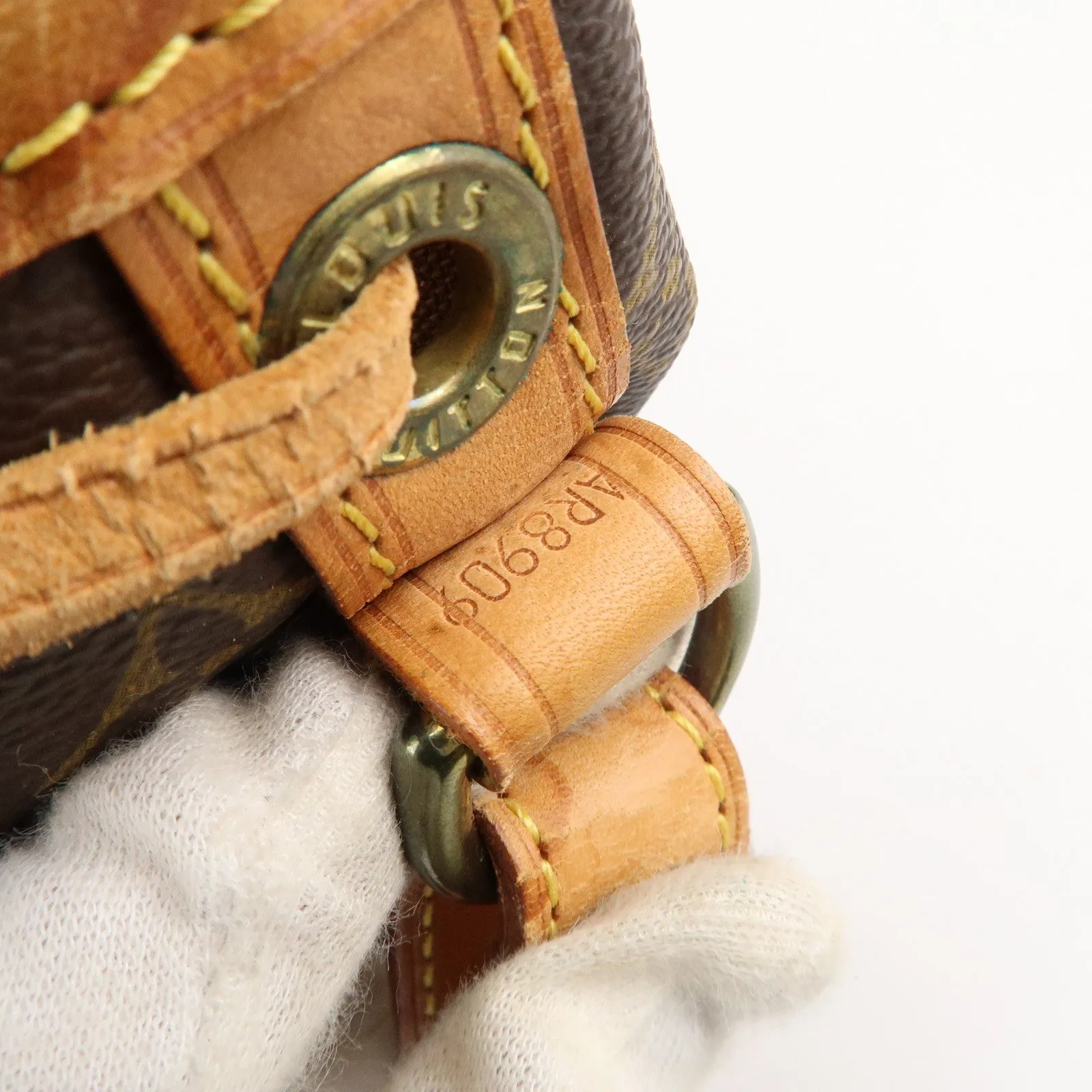 Louis Vuitton Monogram Petit Noe Shoulder Bag Brown M42226
