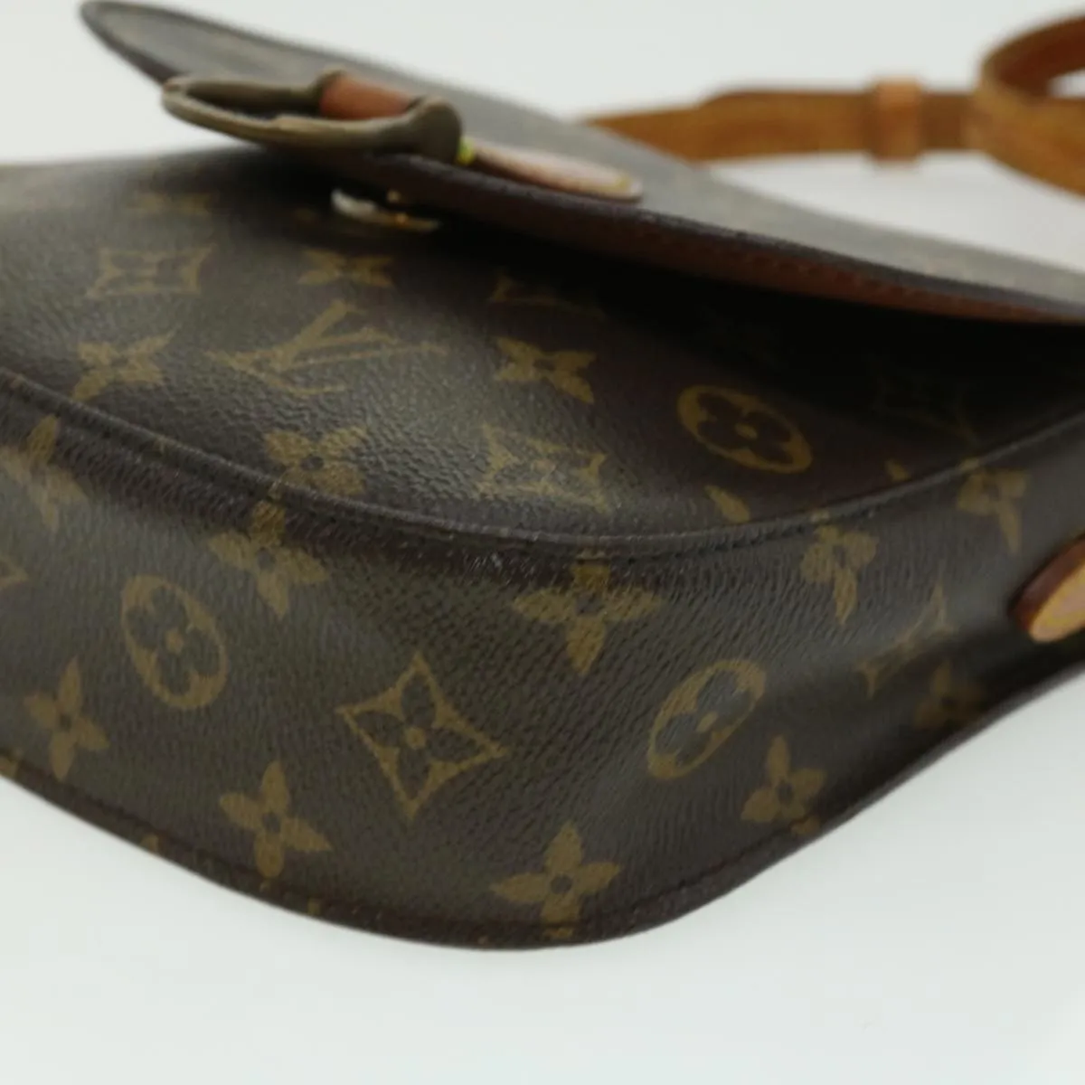 LOUIS VUITTON Monogram Saint Cloud MM Shoulder Bag M51243 LV Auth ar7455
