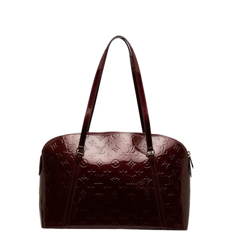 Louis Vuitton Monogram Verni Avalon Zip Shoulder Bag M91745 Rouge