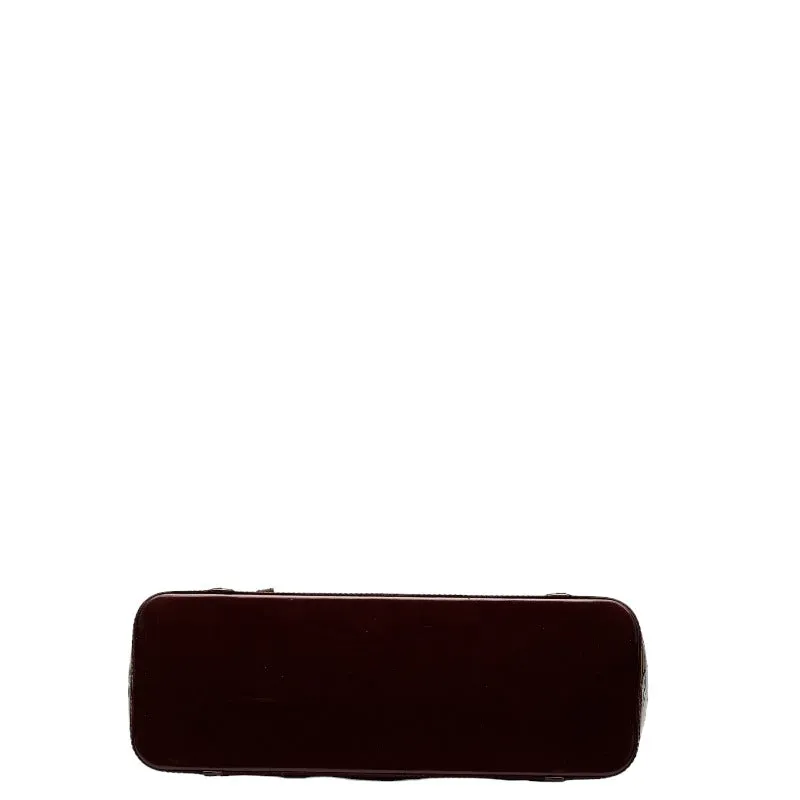 Louis Vuitton Monogram Verni Avalon Zip Shoulder Bag M91745 Rouge