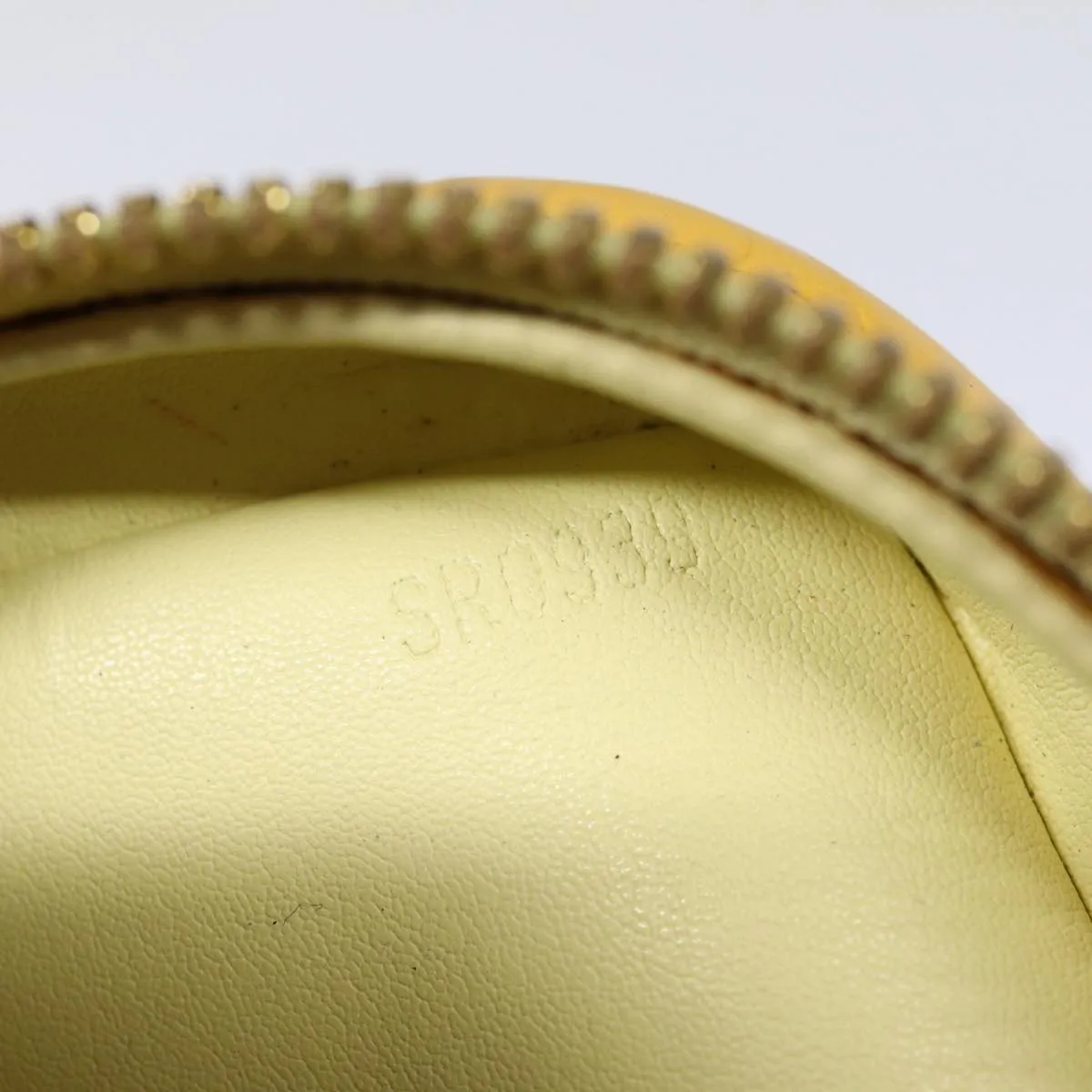 LOUIS VUITTON Monogram Vernis Wooster Shoulder Bag Yellow M91075 LV Auth 85174