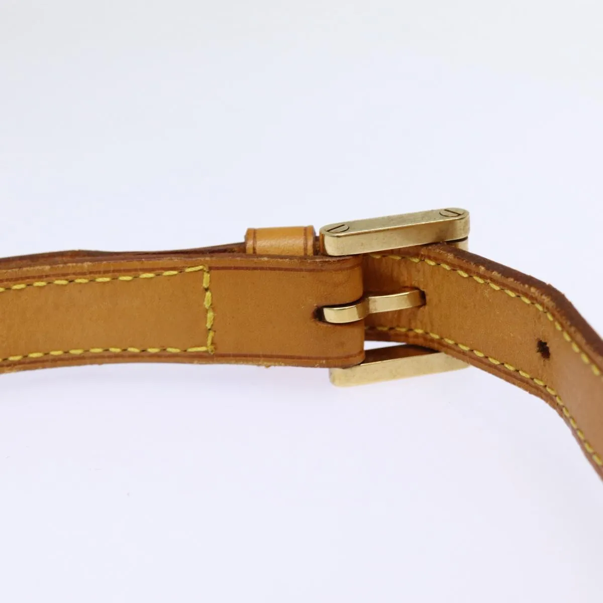 LOUIS VUITTON Monogram Vernis Wooster Shoulder Bag Yellow M91075 LV Auth 85174
