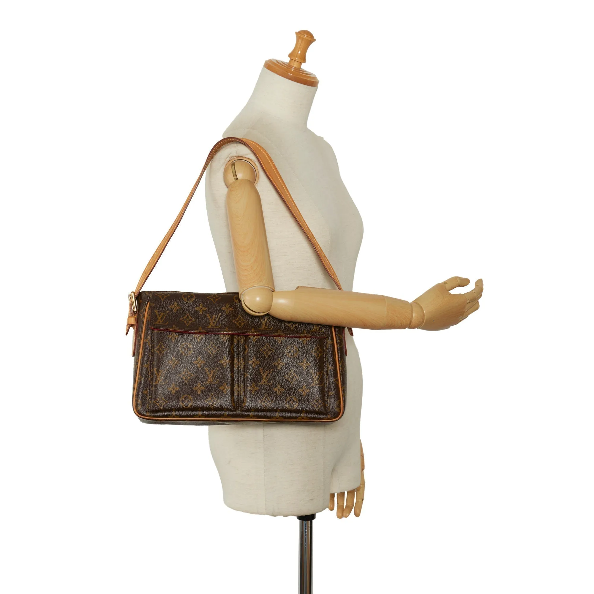 LOUIS VUITTON Monogram Viva Cite GM Shoulder Bag