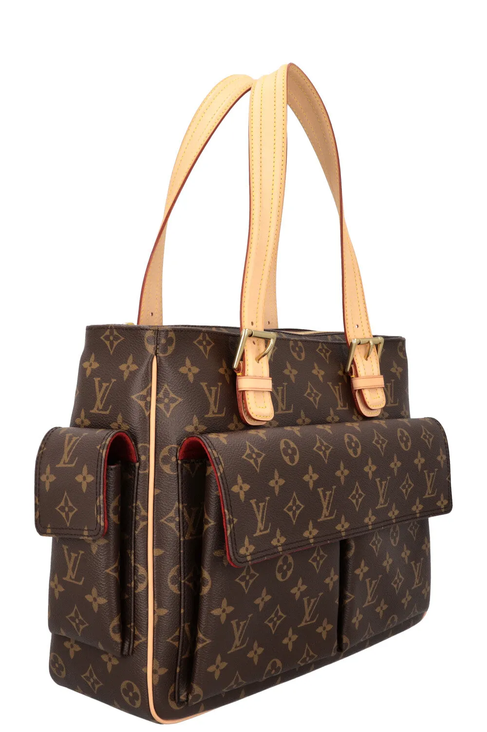 LOUIS VUITTON Multipli Cite Shoulder Bag MNG Canvas