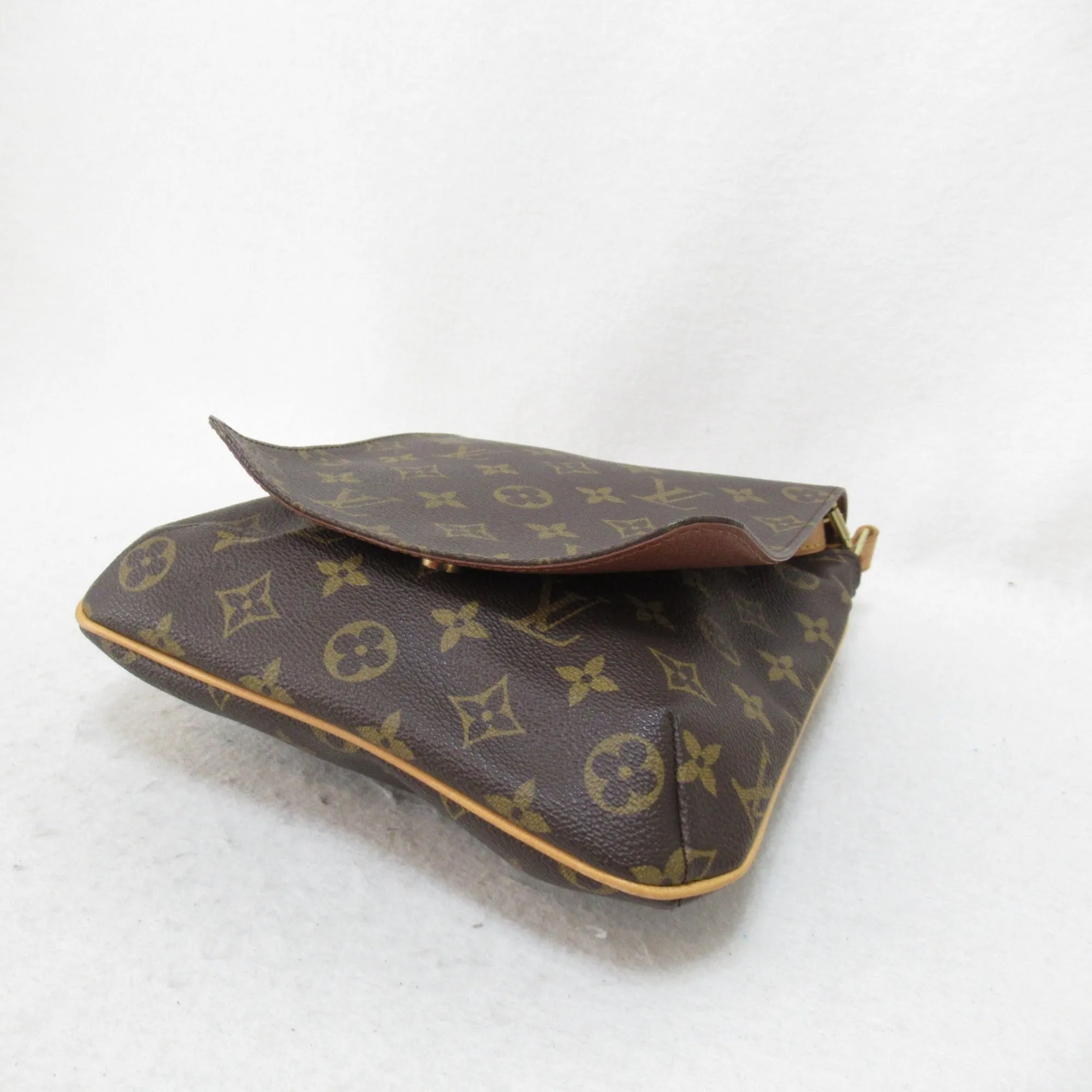 Louis Vuitton Musette Salsa Short Shoulder Bag Brown Monogram PVC coated canvas M51258