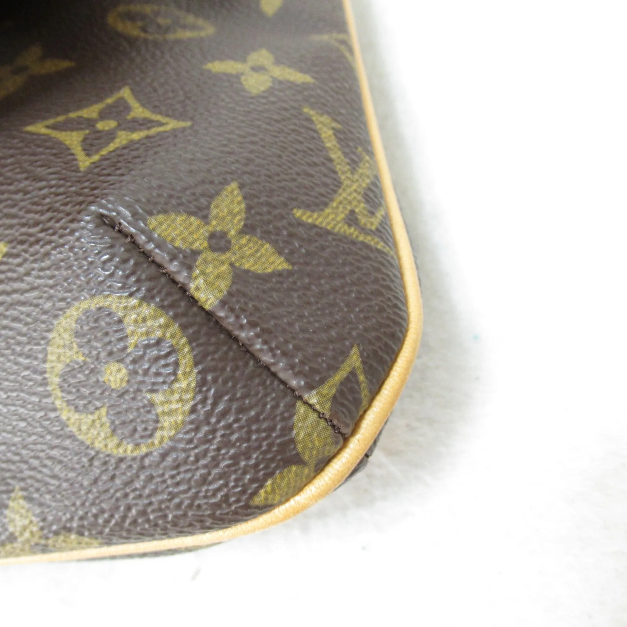 Louis Vuitton Musette Salsa Short Shoulder Bag Brown Monogram PVC coated canvas M51258