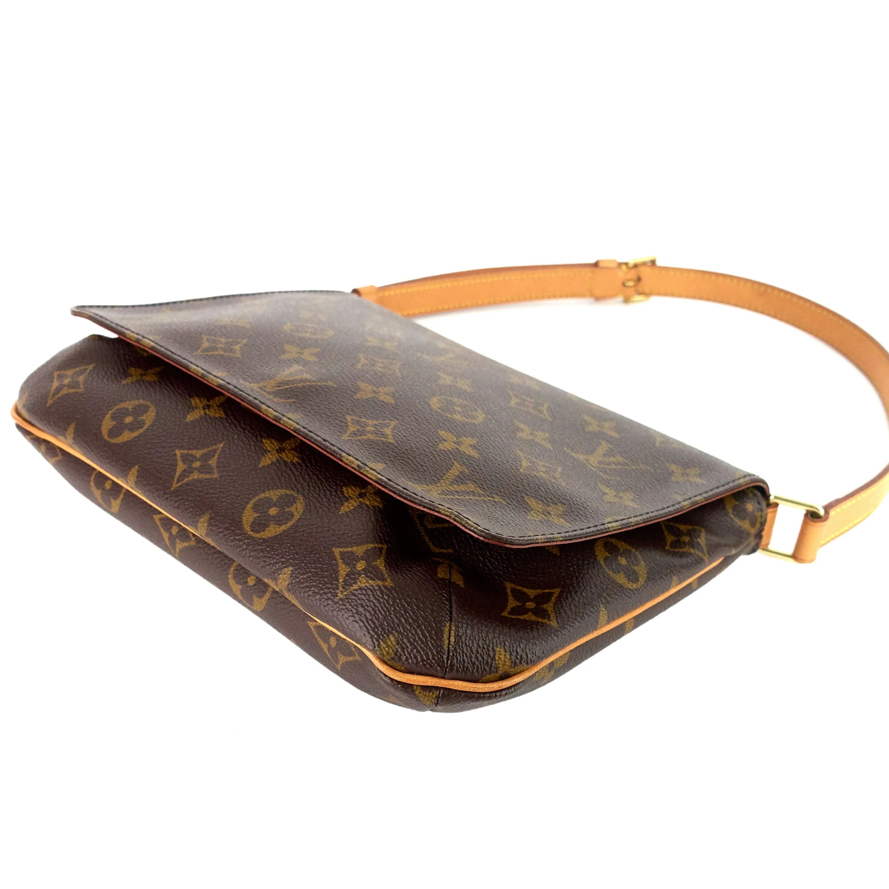 LOUIS VUITTON Musette Tango Monogram Canvas Shoulder Bag