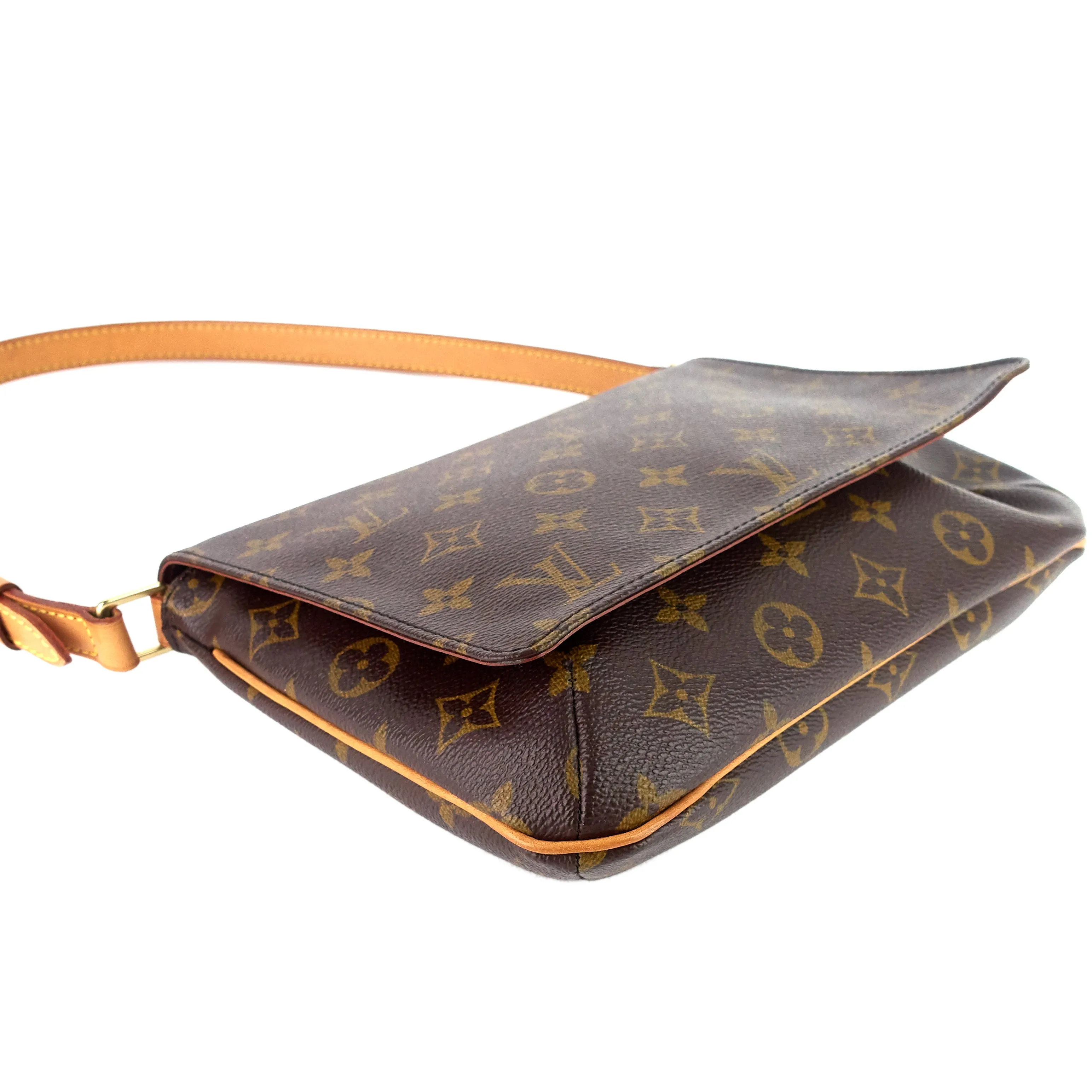 LOUIS VUITTON Musette Tango Monogram Canvas Shoulder Bag