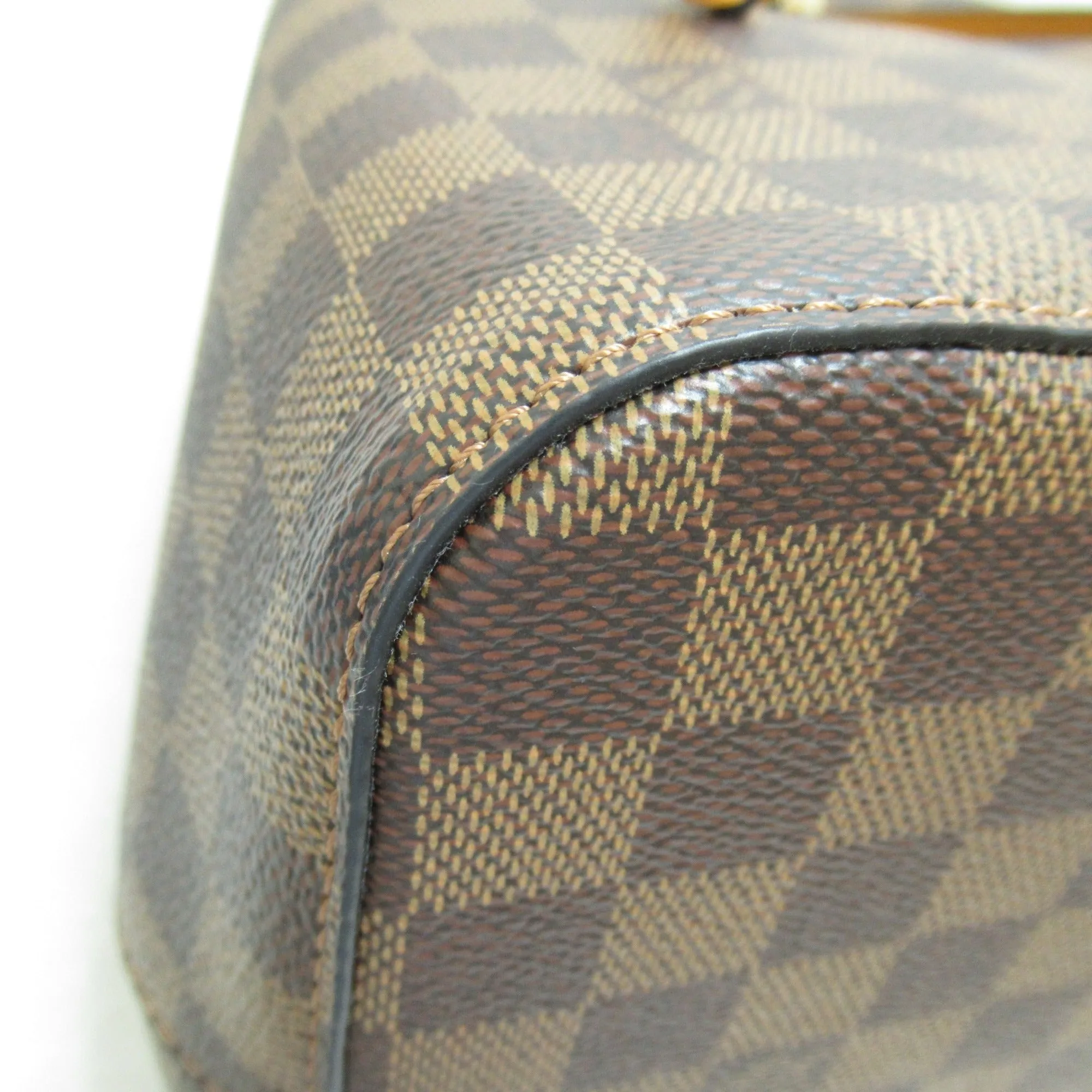 LOUIS VUITTON Neo Noe Shoulder Bag Brown Ebene Saffron Damier PVC coated canvas N40213
