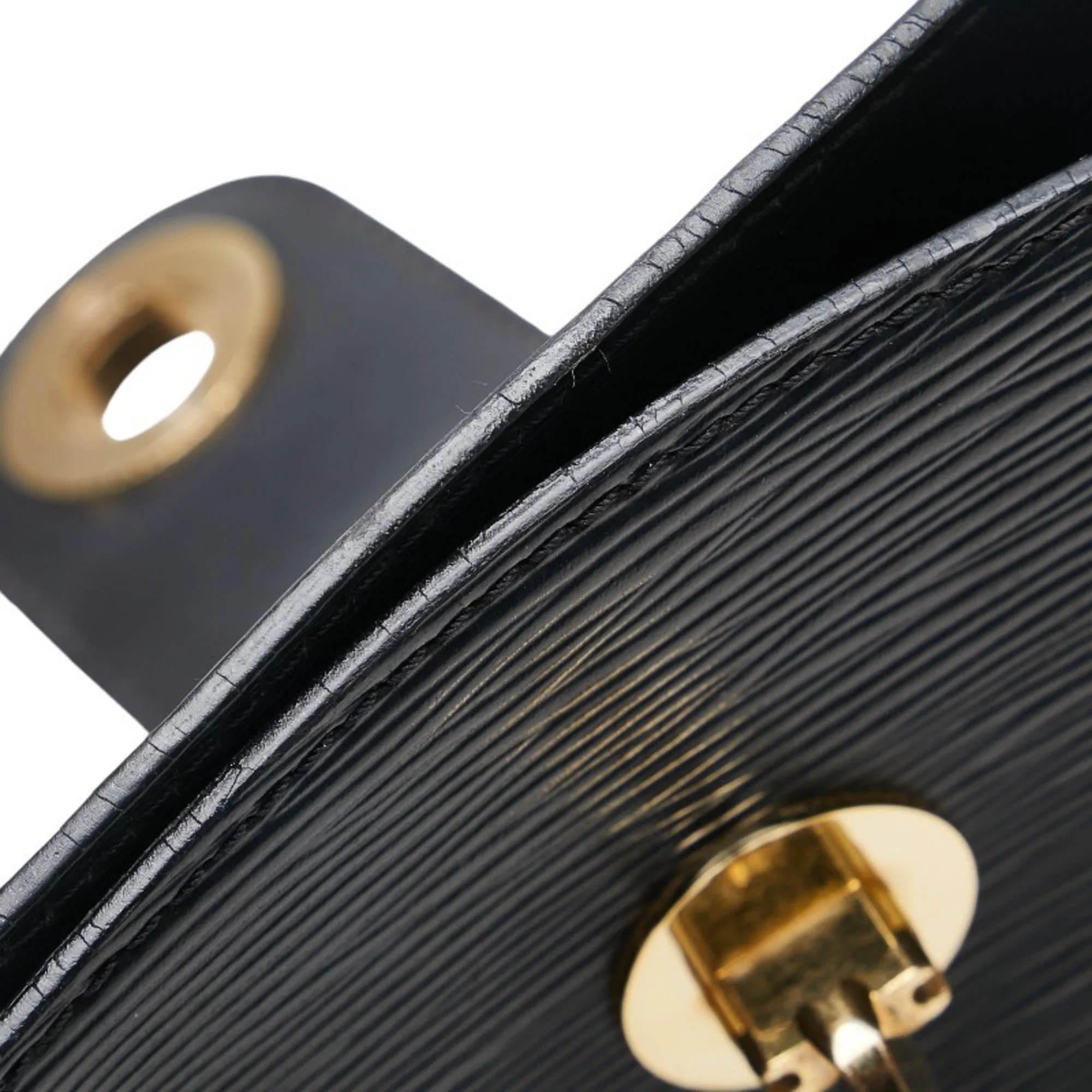 Louis Vuitton  Noir Leather Shoulder Bag