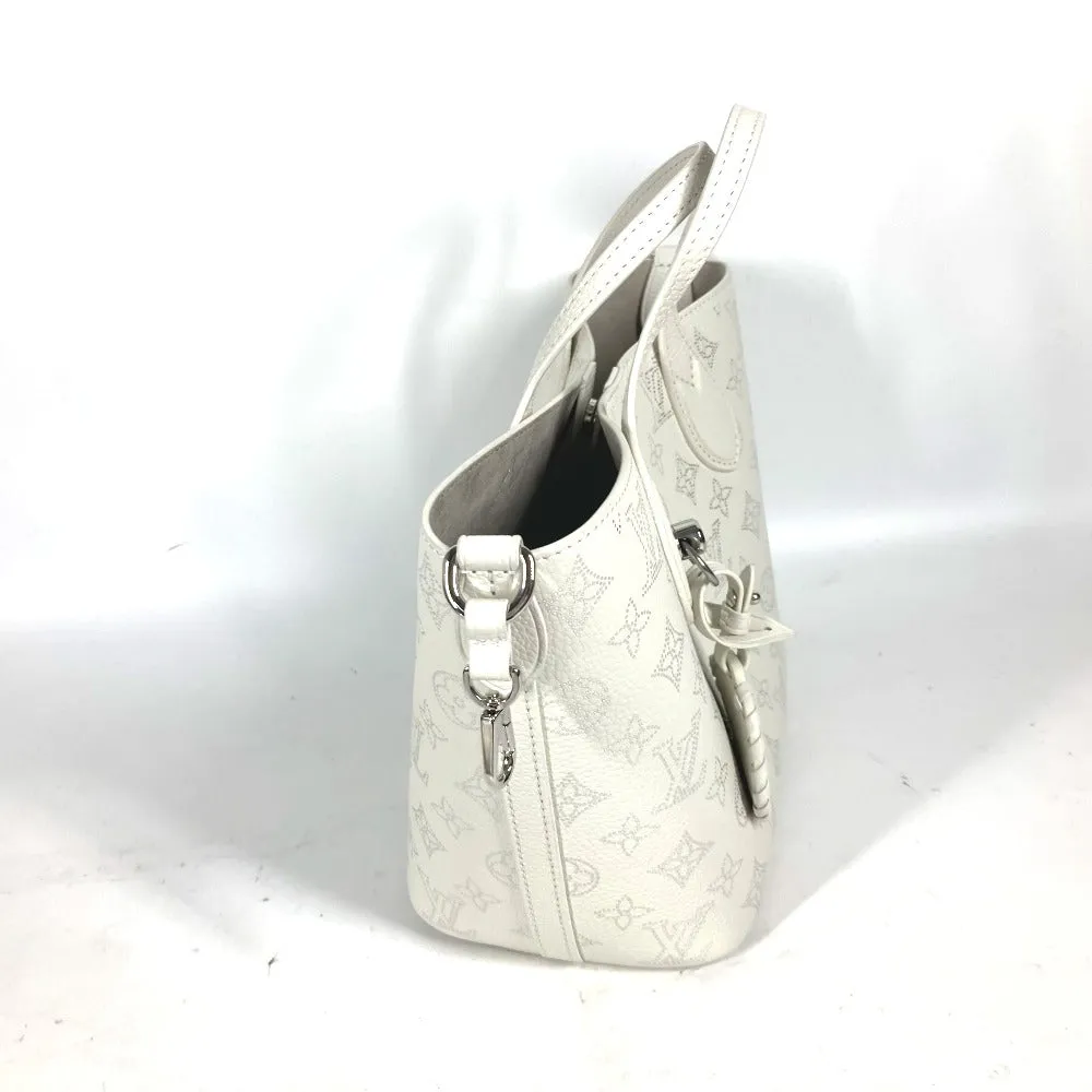 LOUIS VUITTON Shoulder Bag M11842 monogram mahina leather white Monogram Mahina Blossom PM