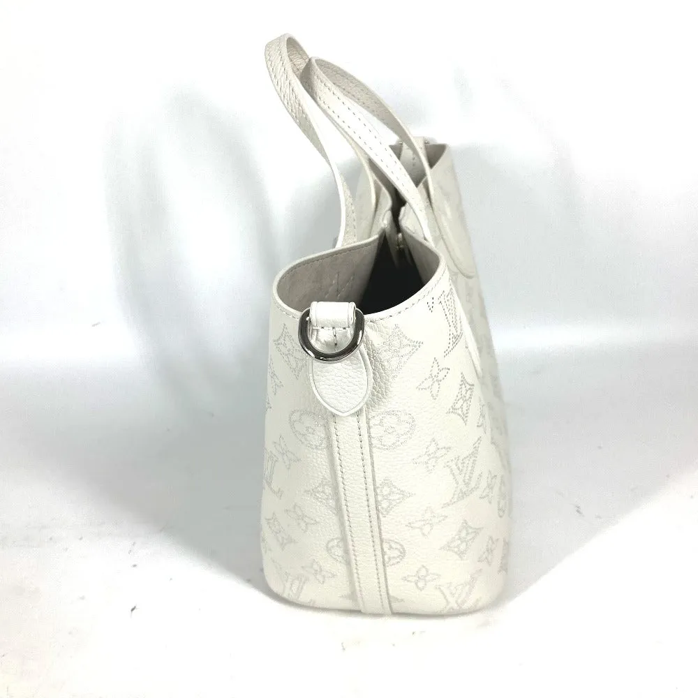 LOUIS VUITTON Shoulder Bag M11842 monogram mahina leather white Monogram Mahina Blossom PM