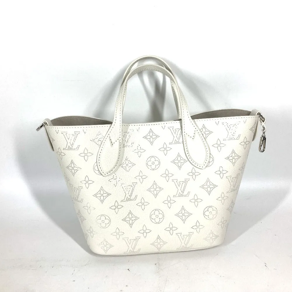 LOUIS VUITTON Shoulder Bag M11842 monogram mahina leather white Monogram Mahina Blossom PM